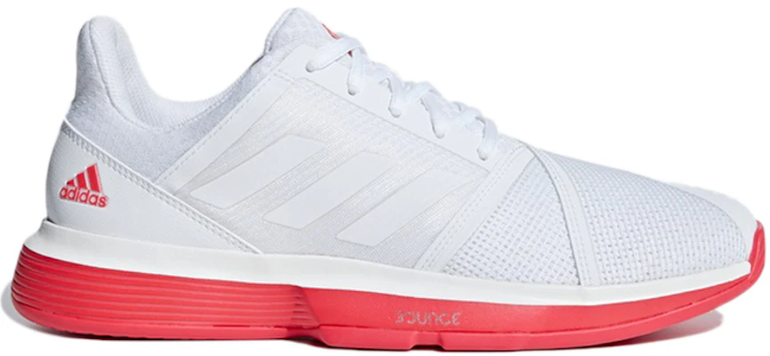 adidas CourtJam Bounce 'White Shock Red' CG6325 Order adidas CourtJam Bounce 'White Shock Red' CG6325