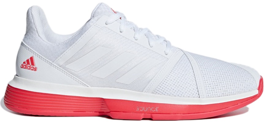 adidas CourtJam Bounce 'White Shock Red' CG6325 Order adidas CourtJam Bounce 'White Shock Red' CG6325