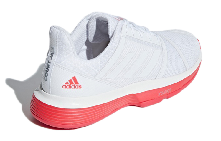 Shop adidas CourtJam Bounce 'White Shock Red' CG6325