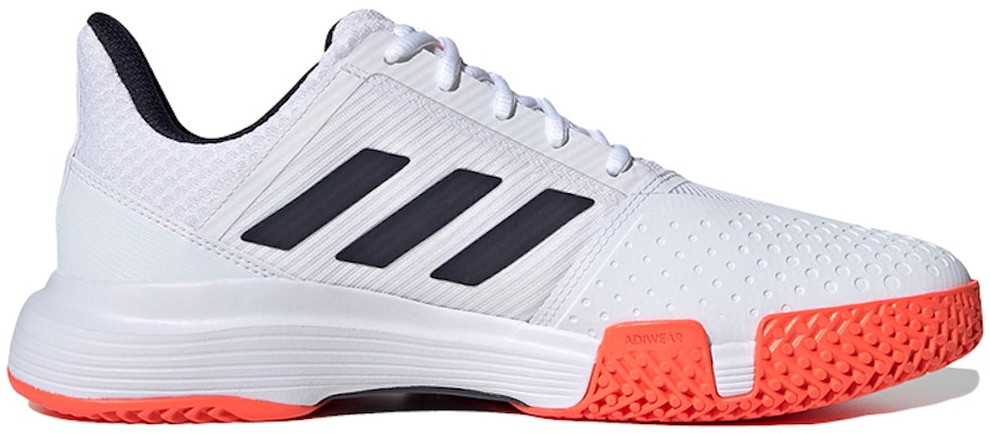 adidas CourtJam Bounce 'White Solar Red' FU8102 Order adidas CourtJam Bounce 'White Solar Red' FU8102