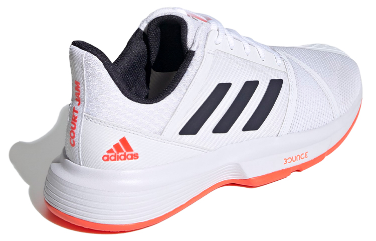 Shop adidas CourtJam Bounce ''Weiß Solar Rot'' FU8102