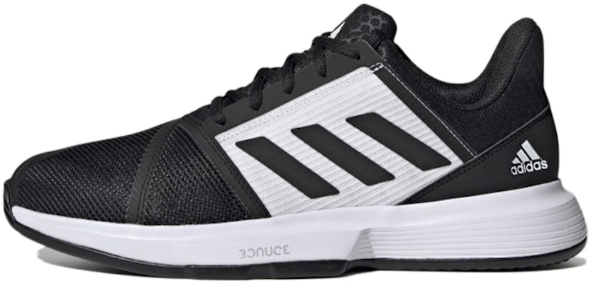 アディダス コートジャム バウンスMクレー 黒白 FX1497 Buy アディダス コートジャム バウンスMクレー 黒白 FX1497