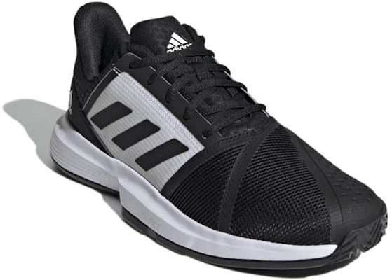 adidas CourtJam Bounce M Clay ''Nero Bianco'' FX1497 Lookbook adidas CourtJam Bounce M Clay ''Nero Bianco'' FX1497