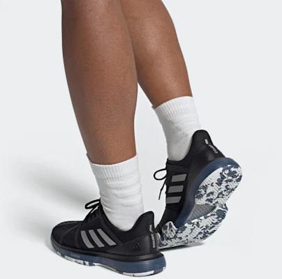 adidas Courtjam Bounce Multicourt 'Black Silver' G26829 Sizing adidas Courtjam Bounce Multicourt 'Black Silver' G26829