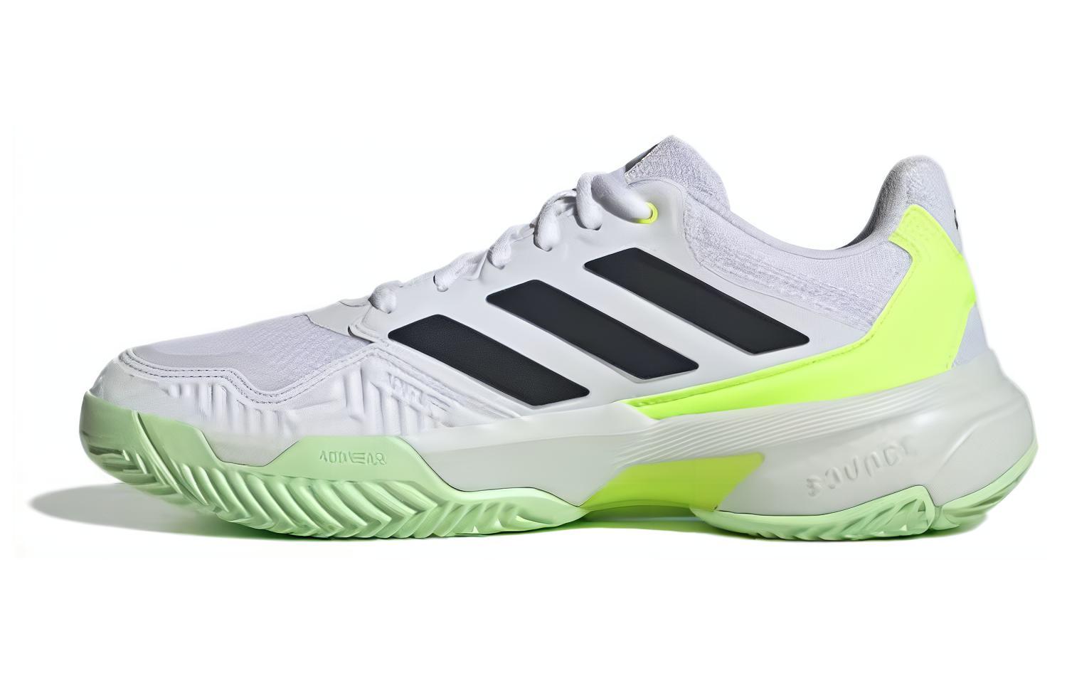 adidas CourtJam Control 3 'White Lucid Lemon' IF0459
