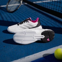 Adidas CourtJam Control 3 白雲/銀金屬/清晰粉 JH5136 Lookbook Adidas CourtJam Control 3 白雲/銀金屬/清晰粉 JH5136