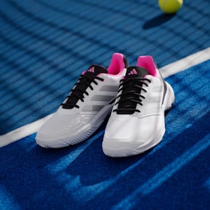 アディダス コートジャム コントロール 3 クラウドホワイト/シルバーメタリック/ルシッドピンク JH5136 Shop アディダス コートジャム コントロール 3 クラウドホワイト/シルバーメタリック/ルシッドピンク JH5136