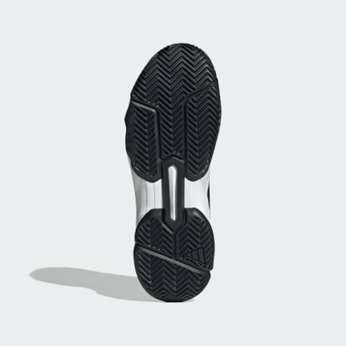 Lookbook Chaussures Tennis adidas Courtjam Control 3 Blanc/Noir Blanc KI3613
