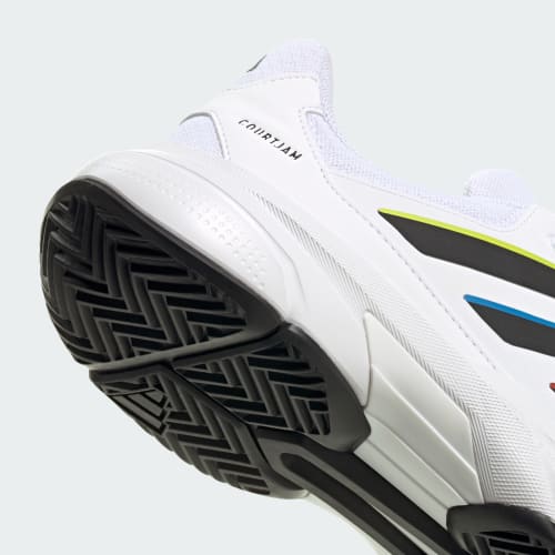 Cheap Chaussures Tennis adidas Courtjam Control 3 Blanc/Noir Blanc KI3613