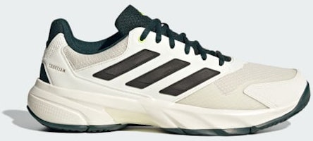 Adidas Courtjam Control 3 Tennis Shoes Off White/Silver Metallic/Aurora Ivy JH5135 Adidas Courtjam Control 3 Tennis Shoes Off White/Silver Metallic/Aurora Ivy JH5135