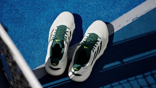 アディダス コートジャム コントロール 3 テニスシューズ オフホワイト/シルバー/オーロライビー JH5135 Order アディダス コートジャム コントロール 3 テニスシューズ オフホワイト/シルバー/オーロライビー JH5135