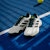 Adidas Courtjam Control 3 Tennis Shoes Off White/Silver Metallic/Aurora Ivy JH5135