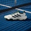 Sizing Adidas Courtjam Control 3 Tennis Shoes Off White/Silver Metallic/Aurora Ivy JH5135