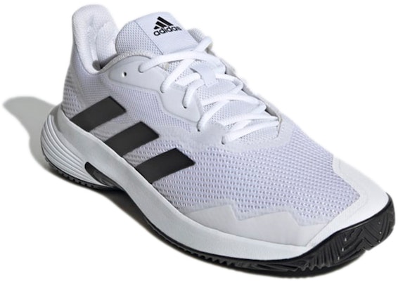 adidas CourtJam Control 'Blanco Negro' GW2984 Lookbook adidas CourtJam Control 'Blanco Negro' GW2984