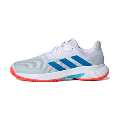 adidas CourtJam Control 'White Blue Tint Red'