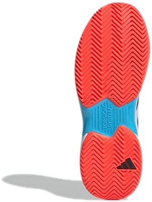 adidas CourtJam Control 'Blanco Azul Tinte Rojo' GW2985 Details for adidas CourtJam Control 'Blanco Azul Tinte Rojo' GW2985