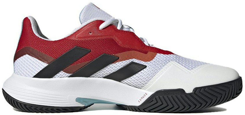 adidas Courtjam Control 防滑耐磨 低筒 网球鞋 男款 白紅 Order adidas Courtjam Control 防滑耐磨 低筒 网球鞋 男款 白紅