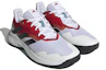 Lookbook adidas Courtjam Control 防滑耐磨 低筒 网球鞋 男款 白紅