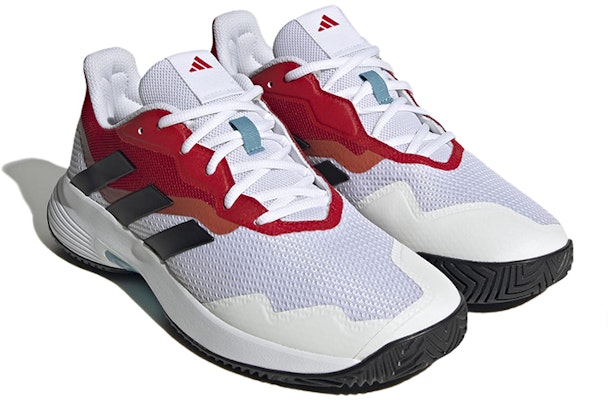 adidas Courtjam Control 'White Red' HQ8469 Lookbook adidas Courtjam Control 'White Red' HQ8469
