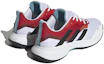 Shop adidas Courtjam Control 防滑耐磨 低筒 网球鞋 男款 白紅
