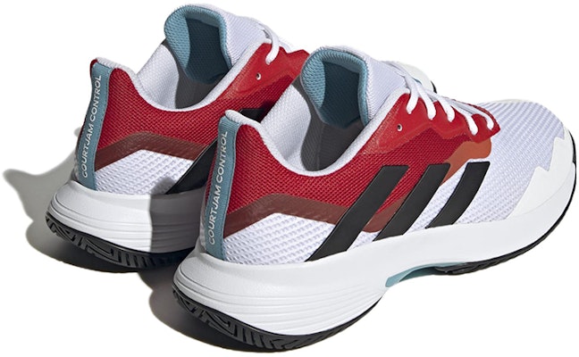 adidas Courtjam Control 'White Red' HQ8469 Shop adidas Courtjam Control 'White Red' HQ8469