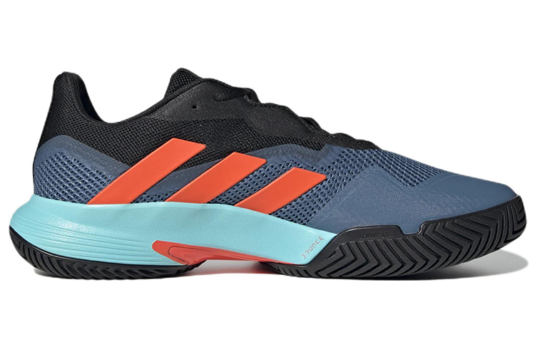 Order adidas Courtjam 控制網球 適舒透氣網球鞋 藍紅