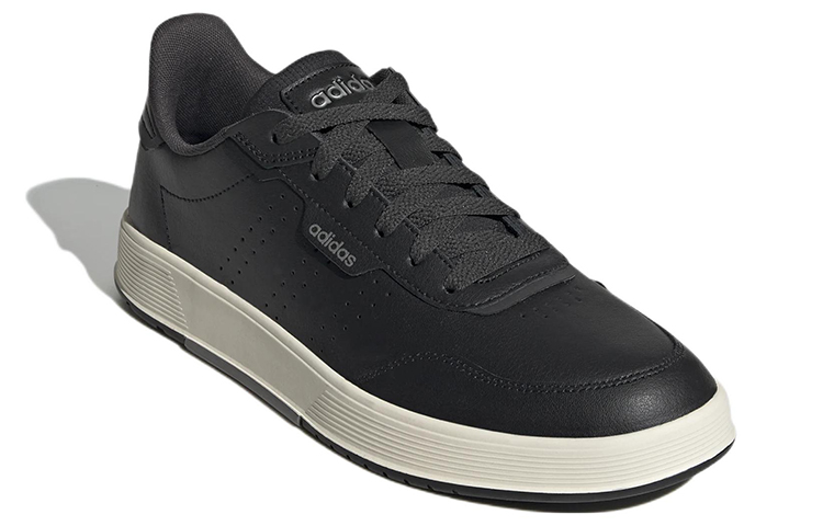 Lookbook adidas neo Courtphase 休閒 防滑 低筒 板鞋 男款 黑色