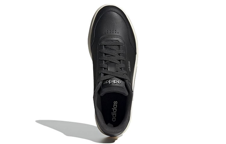 Shop adidas neo Courtphase 休閒 防滑 低筒 板鞋 男款 黑色