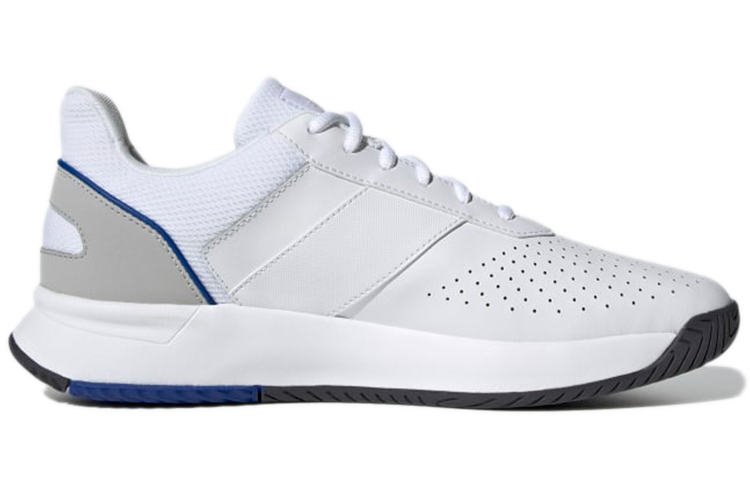 Order adidas Courtsmash 舒適耐磨 低筒運動跑步鞋 雲白