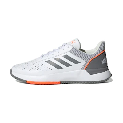 adidas Courtsmash 'White Grey Orange'