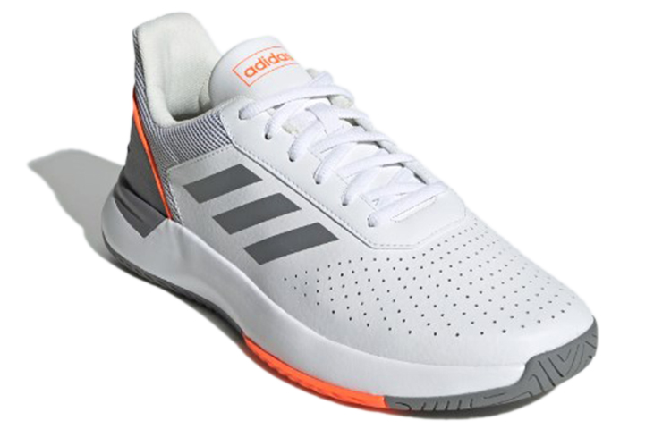 Order adidas Courtsmash ''Weiß Grau Orange'' EE8000