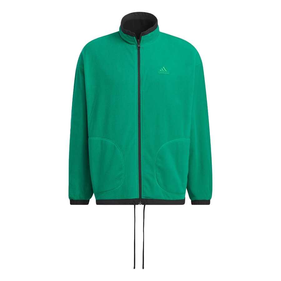 adidas Cozy Warm Jacket Black/Green S2286