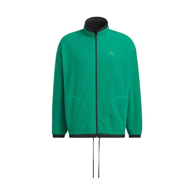 adidas Cozy Warm Jacket Black/Green S2286