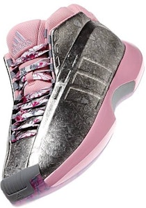 adidas 瘋狂1號 花匠 John Wall 低筒 復古籃球鞋 男女款 灰粉色 Lookbook adidas 瘋狂1號 花匠 John Wall 低筒 復古籃球鞋 男女款 灰粉色