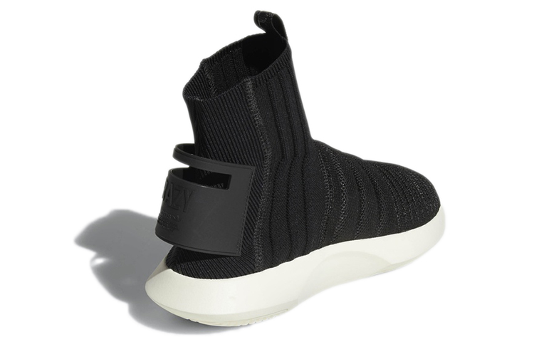 Shop adidas Crazy 1 ADV Primeknit Sock 'Core Black' Hitam Core B37568