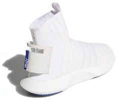 adidas Crazy 1 ADV Sock Primeknit 舒適耐磨跑步鞋 象牙白 Shop adidas Crazy 1 ADV Sock Primeknit 舒適耐磨跑步鞋 象牙白