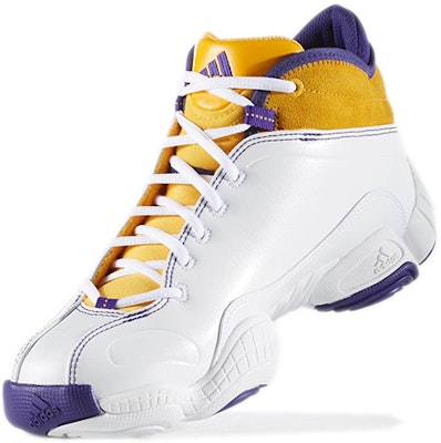 adidas Crazy III 'Putih Emas Ungu' B72770 Lookbook adidas Crazy III 'Putih Emas Ungu' B72770