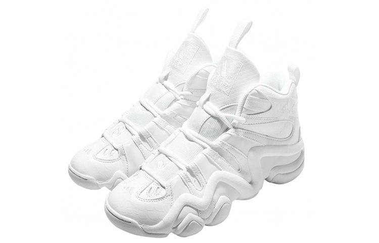 Lookbook adidas Crazy 8 耐磨防滑 中幫 復古籃球鞋 男款 白色