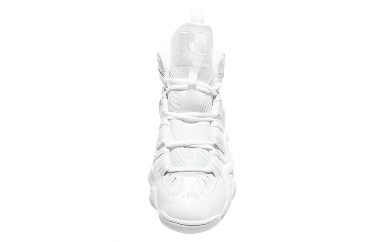 Shop adidas Crazy 8 耐磨防滑 中幫 復古籃球鞋 男款 白色
