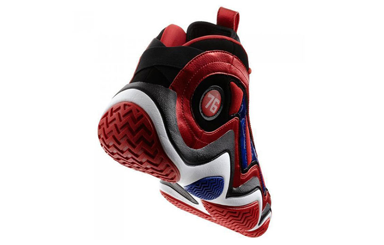 Shop adidas Crazy 97 低幫 復古籃球鞋 男款 紅藍