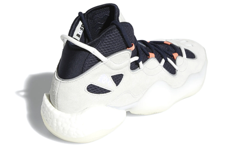 Shop adidas originals Crazy BYW 3.0 減震防滑耐磨 高筒 籃球鞋 男款 白色