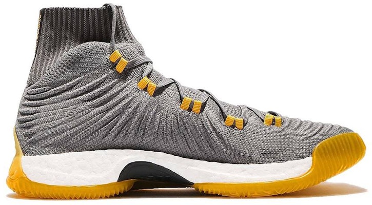 adidas Crazy Explosive 2017 Primeknit 'Grey Yellow' CQ1396 Lookbook adidas Crazy Explosive 2017 Primeknit 'Grey Yellow' CQ1396