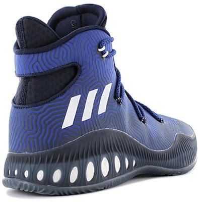 adidas Crazy Explosive 'Ungu Biru Putih' B49394 Lookbook adidas Crazy Explosive 'Ungu Biru Putih' B49394