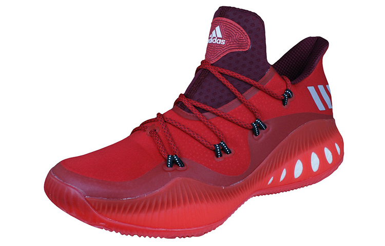 Lookbook adidas Crazy Explosive Low 耐磨減震 低筒實戰籃球鞋 紅