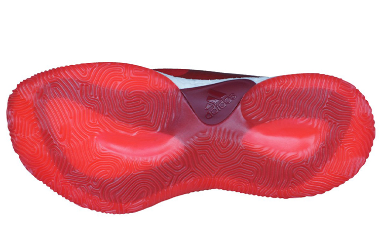 Shop adidas Crazy Explosive Low 耐磨減震 低筒實戰籃球鞋 紅