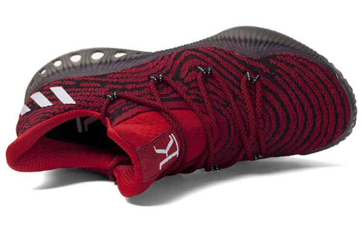 Shop adidas Crazy Explosive Crazy Explosive Low  Low 輕便耐磨防滑 低筒 籃球鞋 紅黑