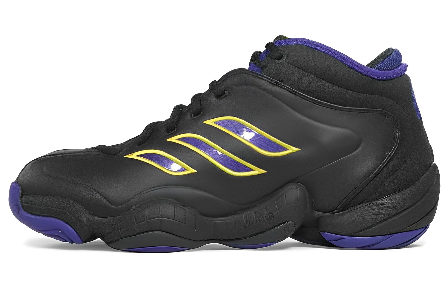 adidas Crazy III 'Black Purple Gold' B72769