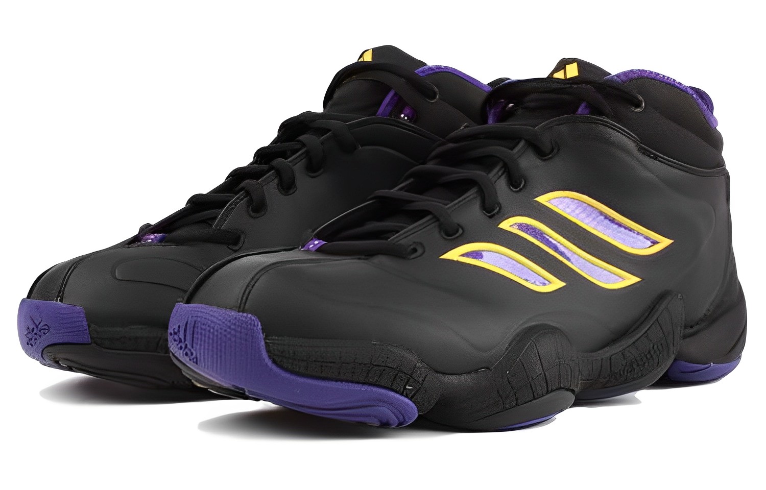 Lookbook adidas Crazy III 'Hitam Ungu Emas' B72769