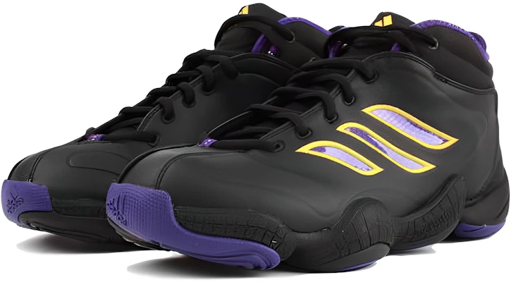 adidas Crazy III 'Hitam Ungu Emas' B72769 Lookbook adidas Crazy III 'Hitam Ungu Emas' B72769