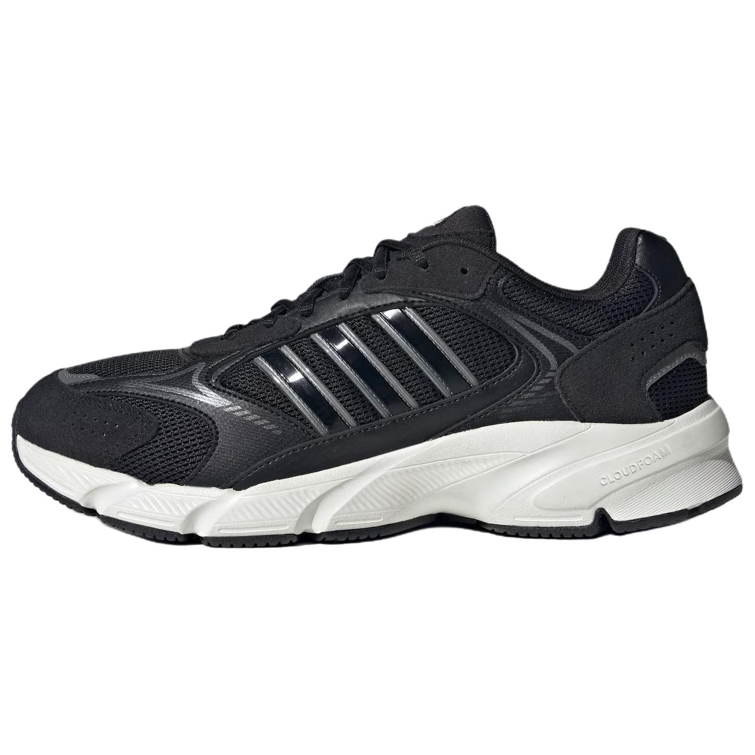 adidas CRAZYCHAOS 2000 Black Casual Low-Top Durable Comfort Sneakers JQ9622